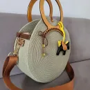 Cумка каркасная из хлопкового шнура