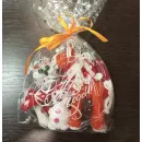 Набор елочных игрушек из шерсти