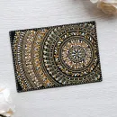 Обложка для паспорта из натуральной кожи "Гармония в золоте"