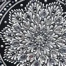 Обложка для паспорта из натуральной кожи "Зимние сумерки"