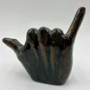 Бабблер/курительная трубка ручной работы Рука