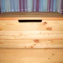 Сундук из массива лиственницы