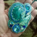 Брошь-кулон "Лагуна"