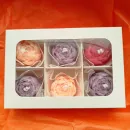 Свечи восковые подарочные Клубника Пион