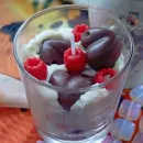 Свечи восковые в стакане