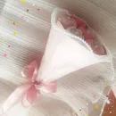 Свечи восковые пионы букет