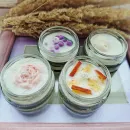 Свечи соевые ароматические в баночках 50 мл