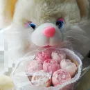 Свечи восковые пионы букет