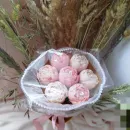 Свечи восковые пионы букет