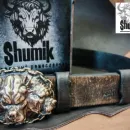 Ремень из натуральной кожи ручной работы «Цербер»