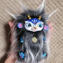 Игрушка в смешанной технике