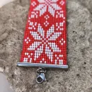 Браслет-оберег из бисера "Алатырь"