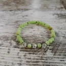 Браслет из оникса с хрусталем