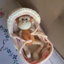 Люлька переноска для куклы