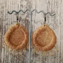 Комплект колье и серьги в стиле бохо.