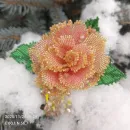 Брошь из японского бисера