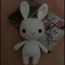 Зайка амигуруми