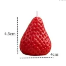 Свечи восковые букет РОМАШКИ КЛУБНИКА