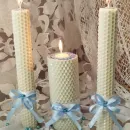 Свечи свадебные Семейный очаг