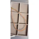 Чокер из натурального солнечного камня в ювелирной огранке