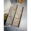 Чокер из натурального солнечного камня в ювелирной огранке