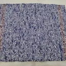 Домотканая салфетка под "гжель"35х45 см из хлопка. Ручная работа.