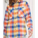 Рубашка женская в клетку хлопок
