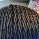 Кашпо ручной работы 7л бронза,шлиф.