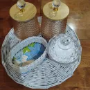 Сухарница плетенка бумажная лоза