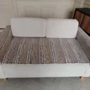 Коврик на пол 70х200 см домотканый. Хлопок.