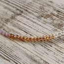 Чокер из фосфосидерита с цирконами