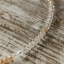 Чокер из фосфосидерита с цирконами