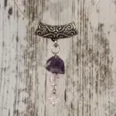 Подвеска с аметистом