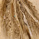 Фибула заколка для дред кос афрокудрей ручная работа