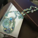 Брошь-кулон "Лагуна"