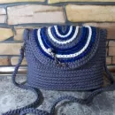 Сумка через плечо ручной работы разноцветная Ессентуки