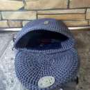 Сумка женская ручной работы цвет серый Ессентуки