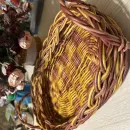 Поднос из бумажной лозы