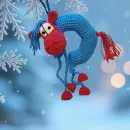 Символ 2026 года, игрушка на ёлку Харизматичный конь