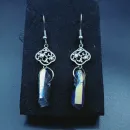 Серьги с кварцем
