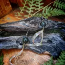 Серьги "Танец реки"