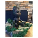 Грут статуэтка, ваза интерьерная Безмолвный Страж Твоего Галактического уголка