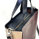 Универсальная женская сумка «TERRALUX» из натуральной кожи | Два цвета в одной | Кожа HANNA