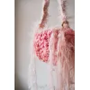 Сумка багет вязанная