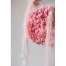 Сумка багет вязанная