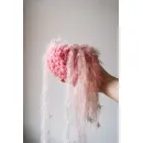 Сумка багет вязанная