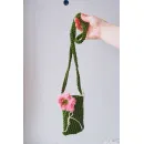 Сумка для телефона вязанная