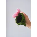 Сумка для телефона вязанная