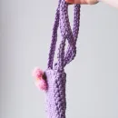 Сумка для телефона вязанная 2