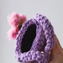 Сумка для телефона вязанная 2